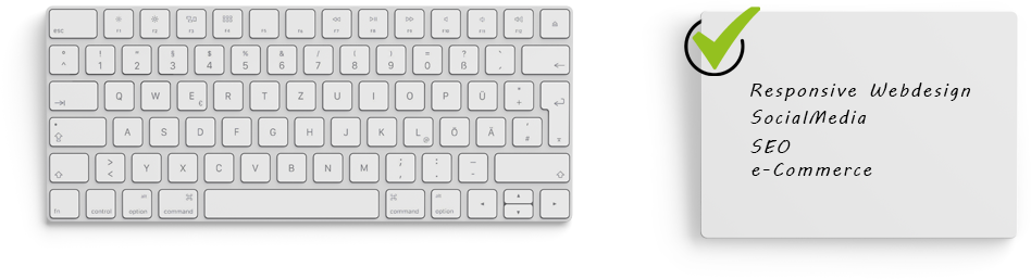 Webdesign und Soziale Medien - Wir helfen Ihnen weiter.